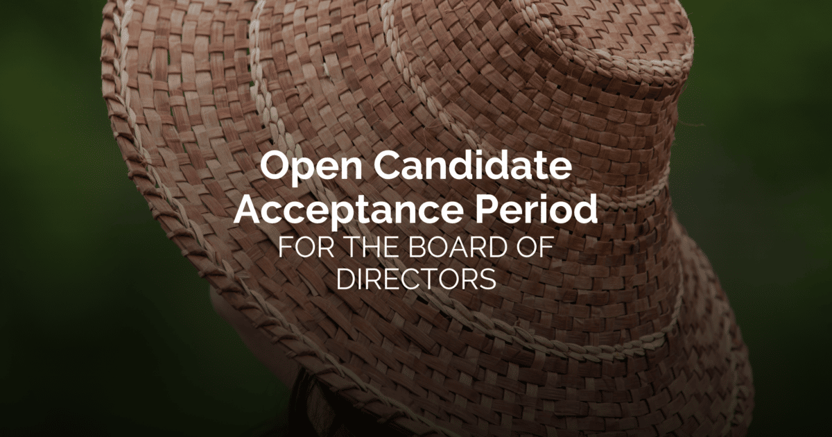Candidate Acceptance Period for the Goldbelt Board of Directors is Now